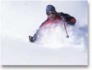 skiing
